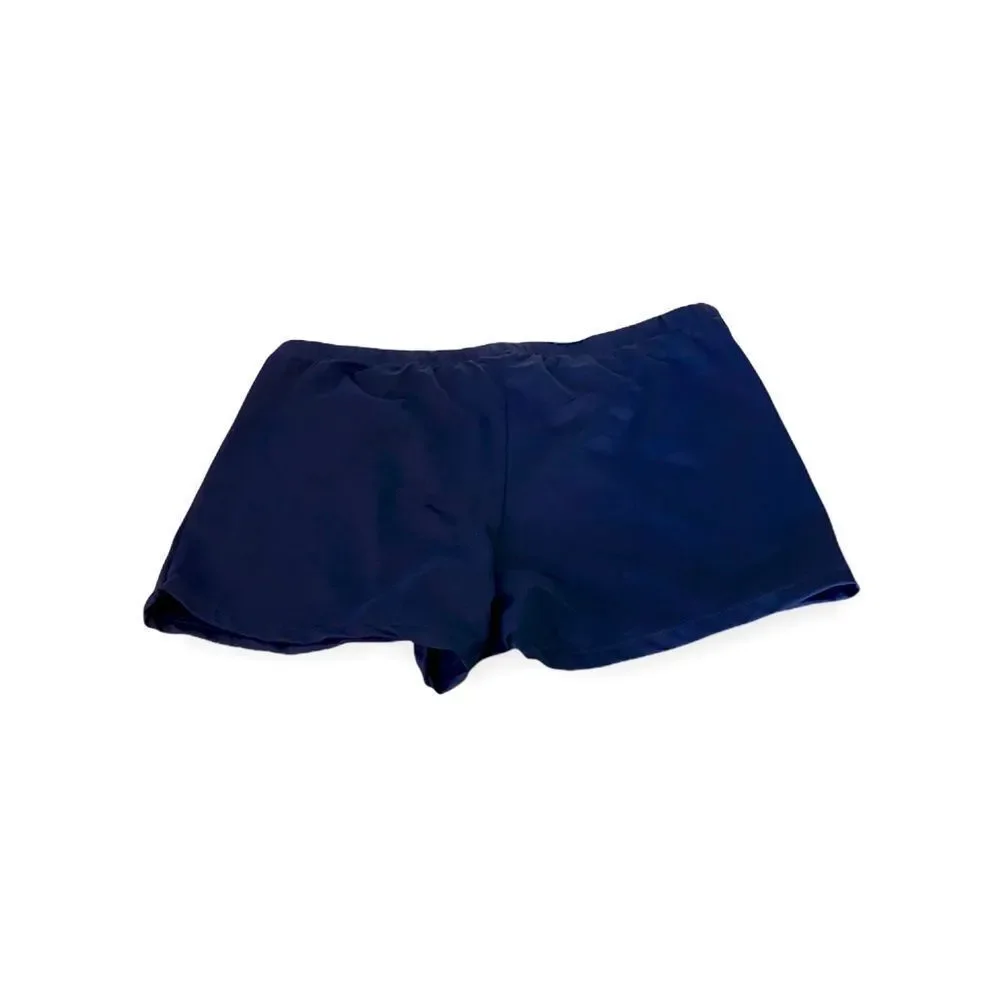 NWT Swimsuits for All Navy Blue Boy Short Swim 12 - Picture 2 of 4